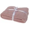 HOMESTYLING HOMESTYLING Deka fleece 130 x 160 cm staroružová KO-AAE329840 (KO-AAE329840)