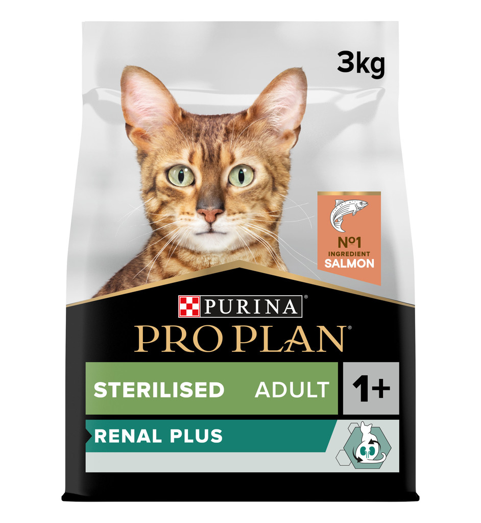 Pro Plan Adult Cat Sterilised Renal Plus losos 3 kg