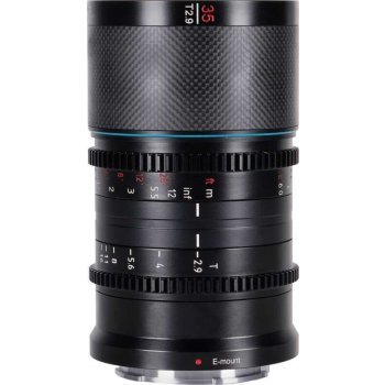 SIRUI 35 mm T2.9 Anamorphic Saturn 1.6x Carbon Fiber (Neutral Flare) Sony E-mount