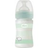 CHICCO Fľaša dojčenská sklo Well-being silikón 150 ml uni 28711.31