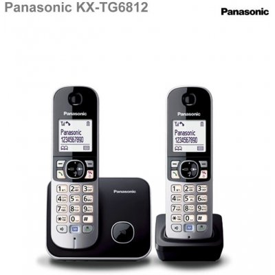Panasonic KX-TG6812 od 59,9 € - Heureka.sk