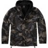 BRANDIT vetrovka Windbreaker Frontzip Darkcamo Veľkosť: S