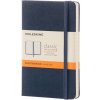 Moleskine Zápisník tvrdé dosky A6 linajkový modrý