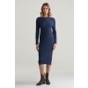 Gant Mini Cable Knit Dress modrá