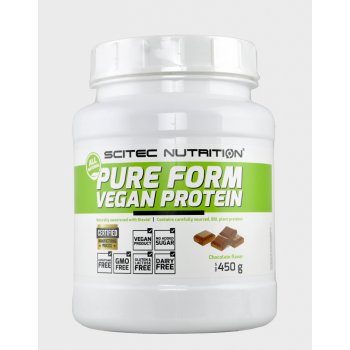 Scitec Pure Form Vegan Proteín 450 g