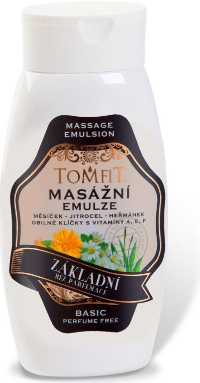 Tomfit masážna emulzia základná 1000 ml