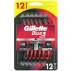 Gillette Blue3 Red pánska holítka, 12 ks