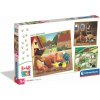 CLEMENTONI Puzzle Chvíle na farme 3x48 dielikov