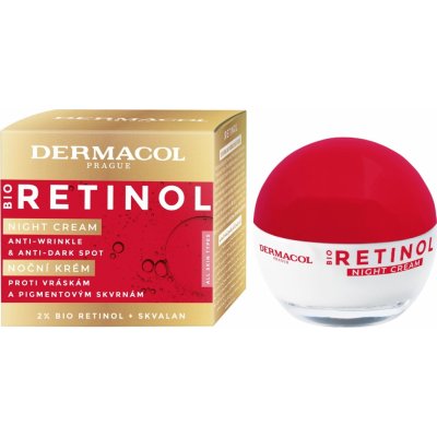 Dermacol Bio Retinol intenzívny nočný krém pre všetky typy pleti 50 ml