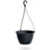 Nohel Garden kvetináč závěsný Ratolla Round W plastový 24x16cm