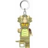 LEGO Licence LEGO svítící klíčenka - Minifigures Triceratops