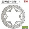 Predný brzdový kotúč NG Brake Disc NG110