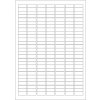 Print etikety 25.4x10mm biele