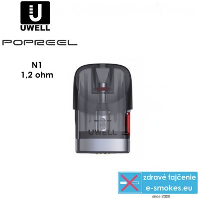 Uwell POPREEL N1 cartridge 2ml 1,2ohm