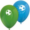 Procos Sada latexových balónov Futbal modré zelené