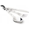 Príbor GSI Outdoors Glacier Stainless 3 Pc. Ring Cutlery