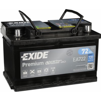 Exide Premium 12V 72Ah 720A EA722 od 72,6 € - Heureka.sk