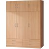 Kondela GERI BK 0000077775 - Kombinovaná skriňa, buk