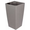 Plastkon Delto Stone samozavlažovací kvetináč 25 x 46 cm sivá