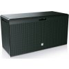 Nohel Garden Box ukladací RATO PLUS s kolieskami antracitový 114x47x59cm