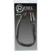 Rebel Double Plug - dvojité análne dildo čierne