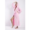 DKaren Diana dlhý ružový župan pre ženy
