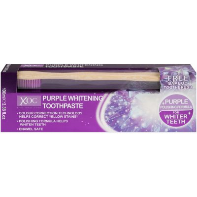 Xpel Oral Care Purple Whitening Toothpaste Zubná pasta 100 ml