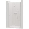 CERANO Sprchové skladacie dvere Volpe L/P chróm, transparentné sklo 70x190 cm CER-423294