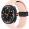 Remienok Bizon Strap Watch Silicone L Samsung Galaxy Watch 8 40mm/44mm/8 Classic 46mm ružový