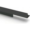 profilová úchytka Riaza, čierna matná 795mm