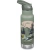 Detská termoska Klean Kanteen Insulated Kid Classic Narrow 12oz (w/Flip Seal Sport Cap) Farba: zelená