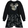 Desigual Krátke šaty 25WGVK19 2000 Čierna