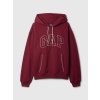 GAP Oversize mikina s logem Stitch Fialová - M