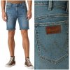 Pánske šortky Wrangler Texas, riflové, modré, veľkosť W30
