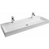 Ravak Natural umývadlo 120x45 cm obdĺžnik umývadlo na nábytok biela lesklá XJO01212000