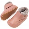 Froddo DETSKÉ BAREFOOT ZIMNÉ TOPÁNKY FRODDO FURRY WALKERS - DARK PINK Veľkosť: 21, Vnútorná dĺžka topánky v cm: 13, Vnútorná šírka topánky v cm: 6