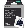 Fujifilm INSTAX SQUARE SQ10/SQ6/SQ1 MONOCHROME bleskový film 86 x 72 mm 10 ks