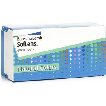 Bausch & Lomb SofLens Natural Colors Platinum dioptrické 2 šošovky