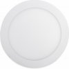 LED Solution Biely vstavaný LED panel guľatý 225mm 18W stmievateľný Farba svetla: Studená biela 191100_10291