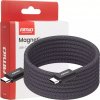 Magnetický USB kábel USB-C to USB-C 60W 200cm AMiO-04841
