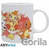 ABYstyle Hrnek Pokémon Fire Starters 320 ml