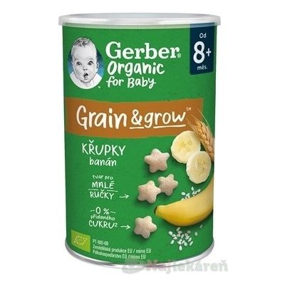 Gerber Organic CHRUMKY Ryžovo-pšeničné