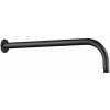 AQUALINE 35cm ramienko pre hlavovú sprchu, čierna matná, T05