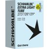 SCHWALBE Duša AV19L-EL (54/75-584/622) 27.5/29x2.10–3.00 AV 40mm Extra Light 215g