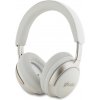 Guess PU Leather Script Logo ANC/ENC Bezdrôtové Slúchadlá White