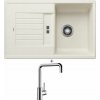 Blanco ZIA 45 S biela soft 527200 + Blanco MILI chróm 519413