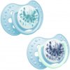 LOVI Cumlík silikónový dynamický Tie dye 3-6m 2ks dievča 22-918BOY