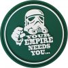 WARAGOD Your empire needs you PVC nášivka, zelená