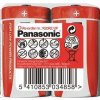 PANASONIC Zinkouhlíkové baterie Red Zinc R20RZ/2P D 1,5V (shrink 2ks) 330031,00