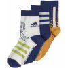 Detské vysoké bavlnené ponožky adidas LK SW YJ 3PP SO K IU4870 - S